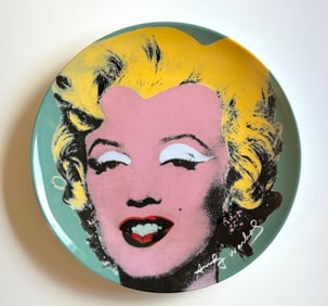 Andy Warhol Marilyn ceramic plate