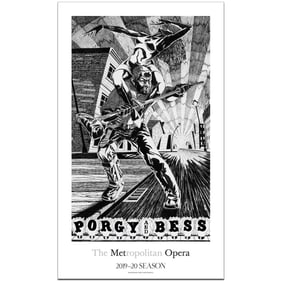Kerry James Marshall Porgy and Bess limited edition poster