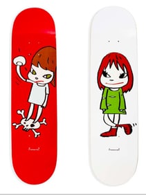Yoshitomo Nara Skateboard set of 2