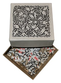 Keith Haring, “Second Annual Party of Life” Puzzle, 1985