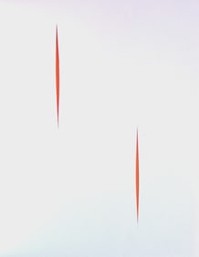 Lucio Fontana Untitled (Concetto Spaziale) 1966