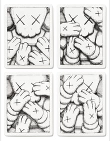 KAWS URGE ceramic set of 4 2021