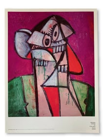 George Condo Self Portrait in Paris 1 poster 2018