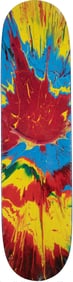 Damien Hirst Supreme Spin skateboard 2009