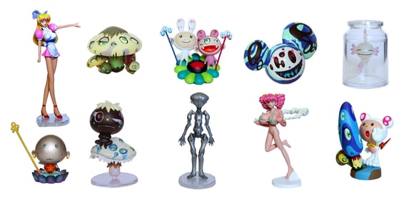 Takashi Murakami Superflat Museum Set of 10 2004