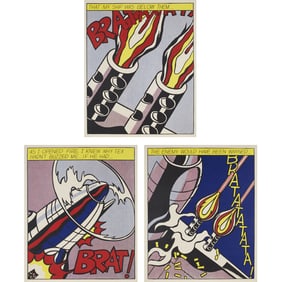 Roy Lichtenstein As I Opened Fire 1966-1997