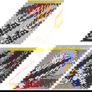 Roy Lichtenstein As I Opened Fire 1966-1997: Roy Lichtenstein As I Opened Fire 1966-1997 Dimensions: 24.75 H x 20.75 W in. Offset lithograph