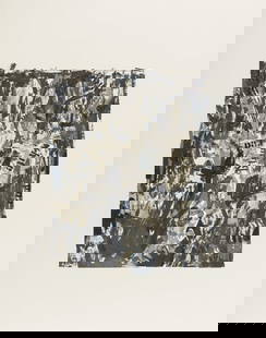 Jasper Johns False Start II ca. 1975: Jasper Johns False Start II ca. 1975 Edition of 300 Dimensions: 22.6 H x 18 W in. Lithograph Other than the size, the paper, color and printing sequence of this facsimile print match the original edit
