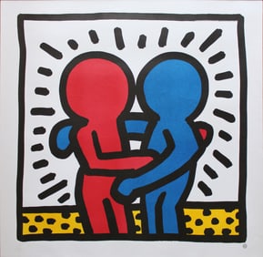 Keith Haring Best Buddies ca. 1993