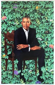 Kehinde Wiley Barack Obama 2018