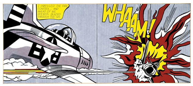 Roy Lichtenstein Whaam! ca. 2013