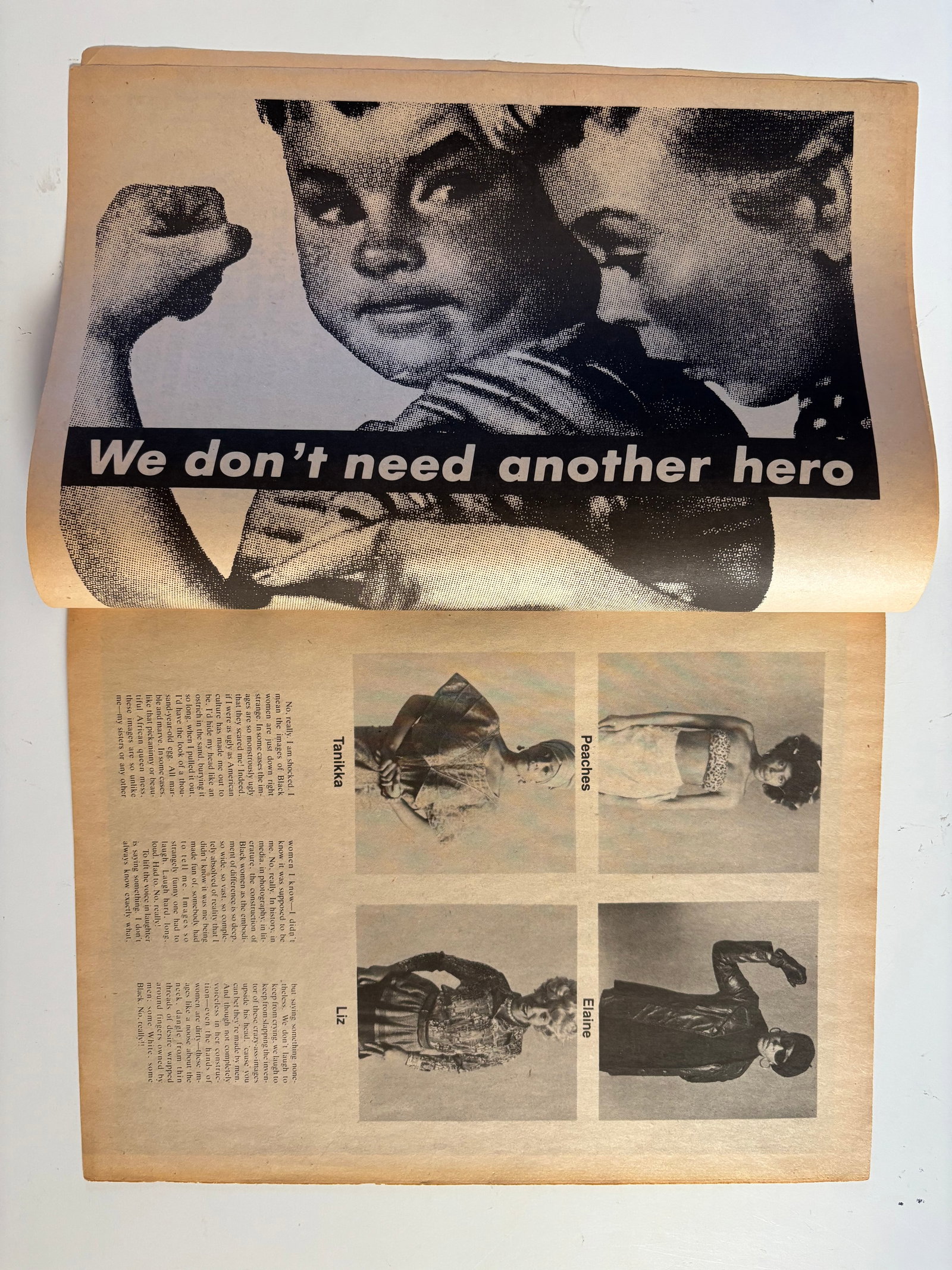 Group Material - Jenny Holzer, Barbara Kruger, Richard Prince, and more 1988: Group Material - Jenny Holzer, Barbara Kruger, Richard Prince, and more 1988 Dimensions: 10.8 H x 8.1 W in. Booklet, offset printed