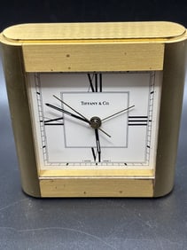 Tiffany & Co Rectangular Desk Clock