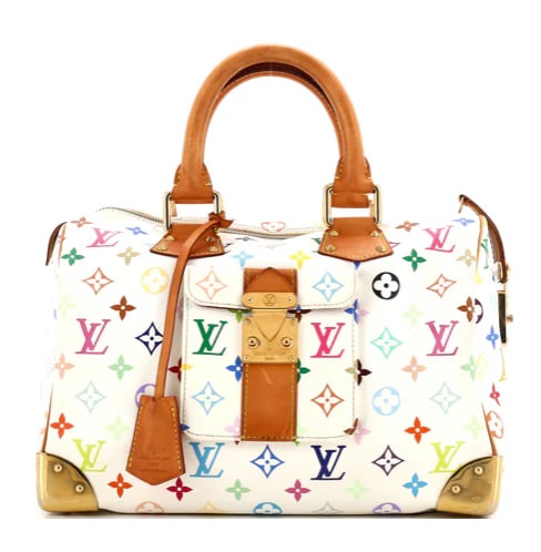 Louis Vuitton Speedy Handbag Monogram Multicolor 30 (1 of 10)