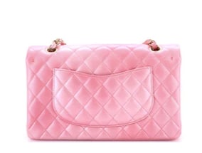 Chanel Classic Double Flap Bag Quilted Iridescent Lambskin Medium - 3