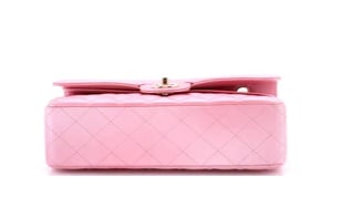 Chanel Classic Double Flap Bag Quilted Iridescent Lambskin Medium - 4