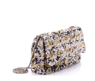 Chanel Flap Bag Multicolor Sequins Medium - 2