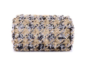 Chanel Flap Bag Multicolor Sequins Medium - 3