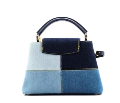 Louis Vuitton Capucines Bag Patchwork Denim BB - 3