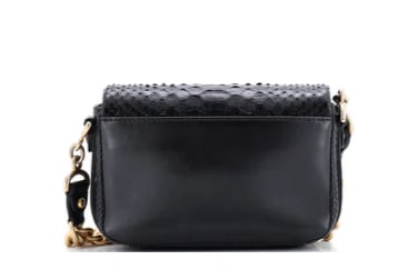 Chanel Rock My Shoulder Flap Bag Python Mini - 4