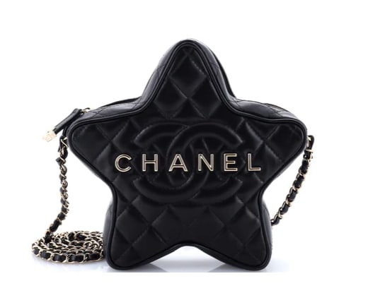 Chanel CC Walk of Fame Star Bag Quilted Lambskin (1 of 5)