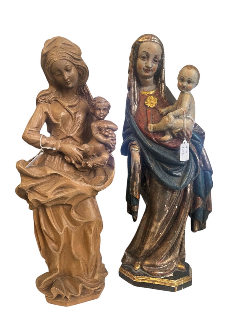 Konvolut aus zwei Madonna Statuen (1 of 5)