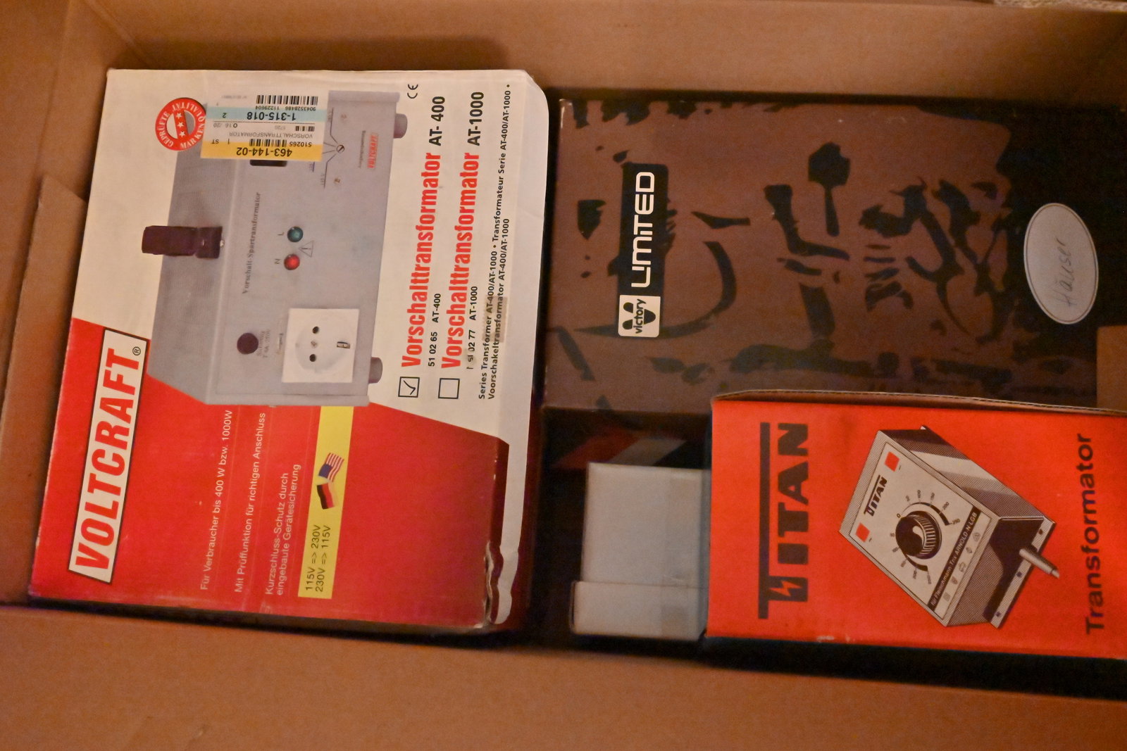 Modelleisenbahn aus einem Gr. Einlieferung 11 Umzugskartons - 12