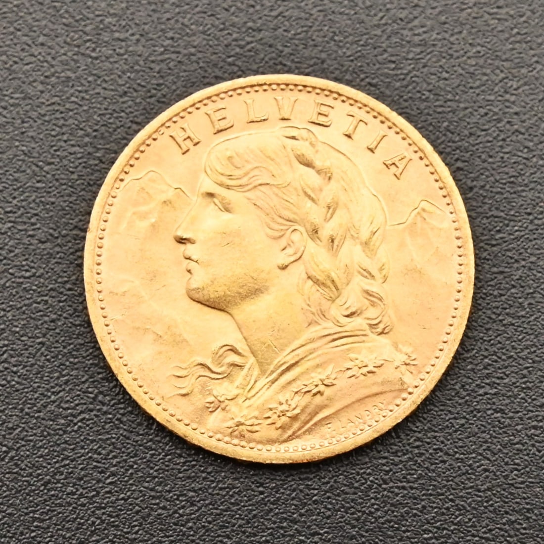 Schweiz 20 Franken 1930 B: Schweiz 20 Franken 1930 B Schweiz 20 Franken 1930 BGold 0.900Gewicht: 6,46 gSwitzerland 20 francs 1930 BGold 0.900Weight: 6.46 g