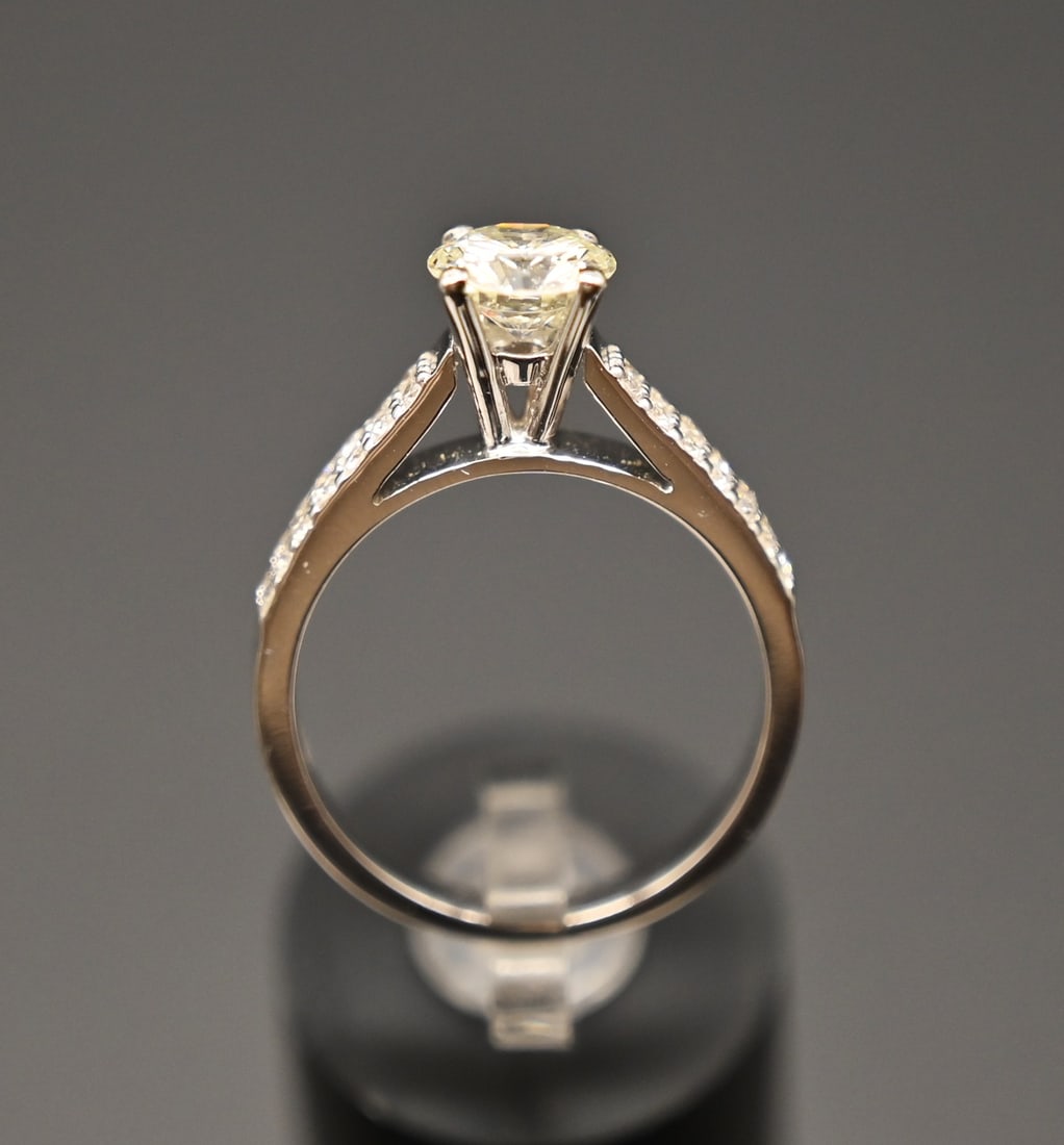 Diamantring mit Zertifikat - 5