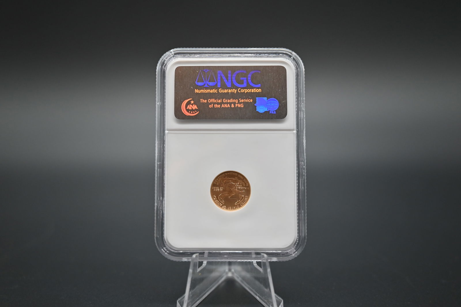 USA 3 x 1/10 Unze Gold, 5 Dollars NGC - 4