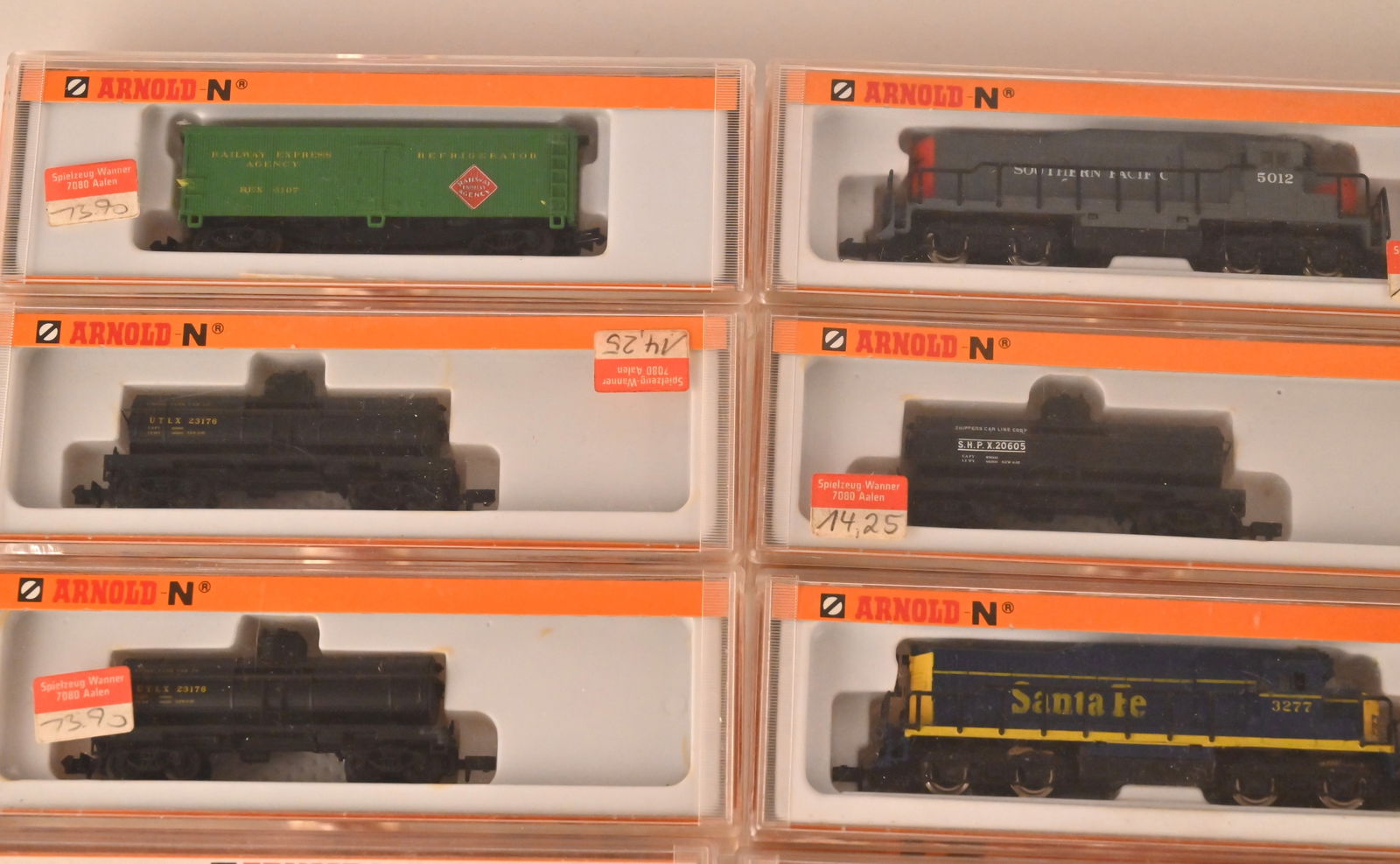 Modelleisenbahn Arnold- 16 Tlg. Konvolut Spur N - 2