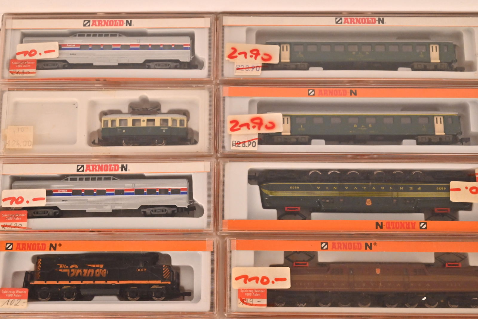 Modelleisenbahn ARNOLD - Gr. Konvolut Spur N - 2