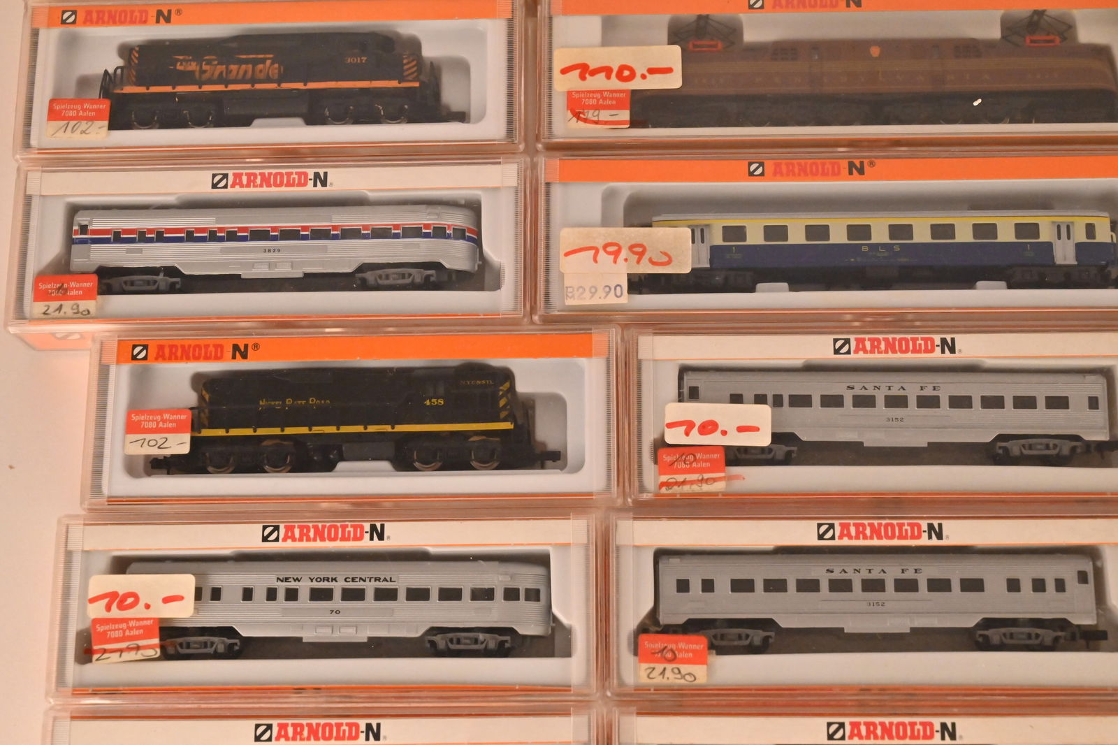 Modelleisenbahn ARNOLD - Gr. Konvolut Spur N - 5