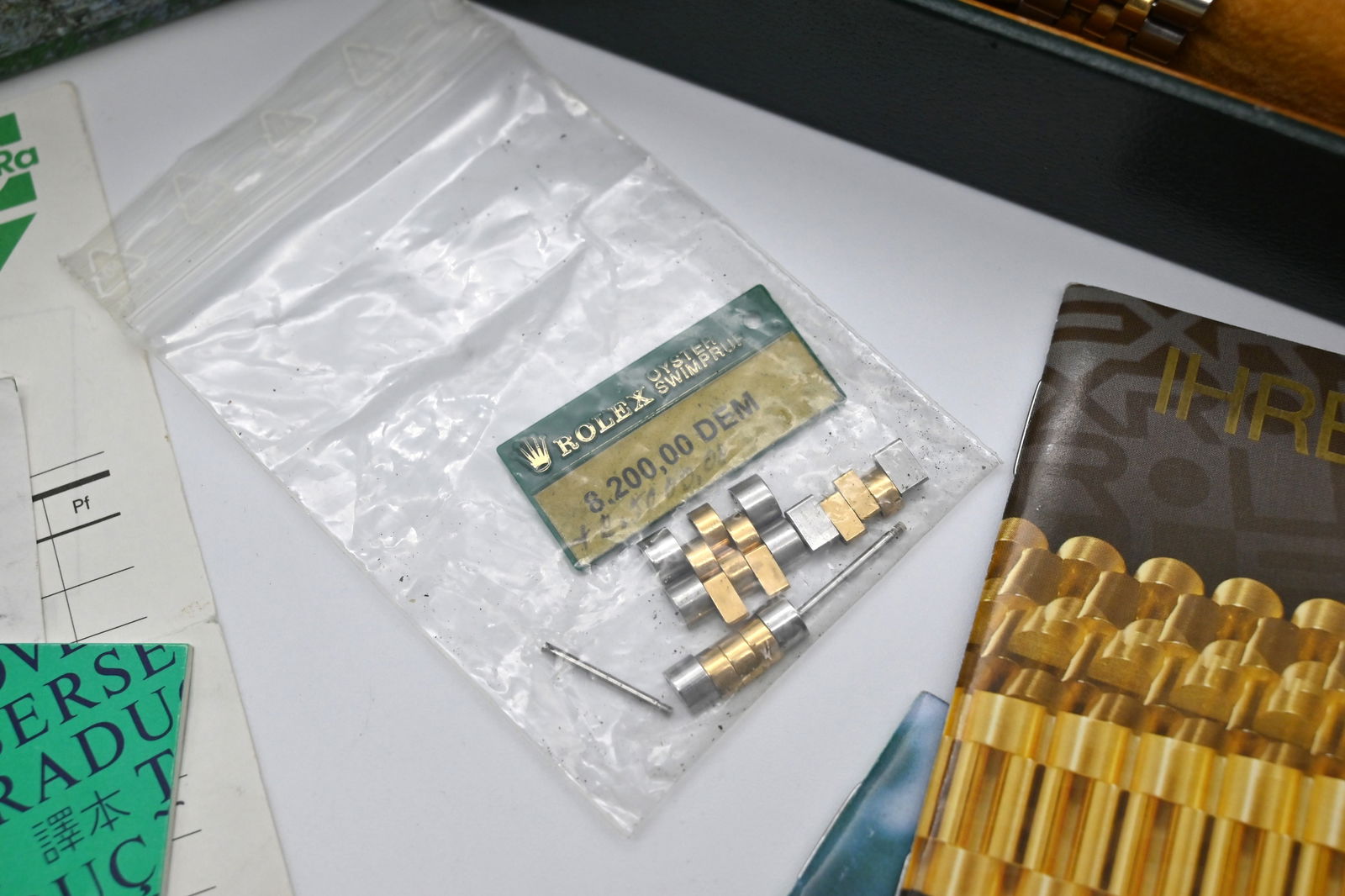 Rolex Datejust 36 Herren Armbanduhr. Ref 16233 Champagner-Zifferblatt mit Diamanten. - 10