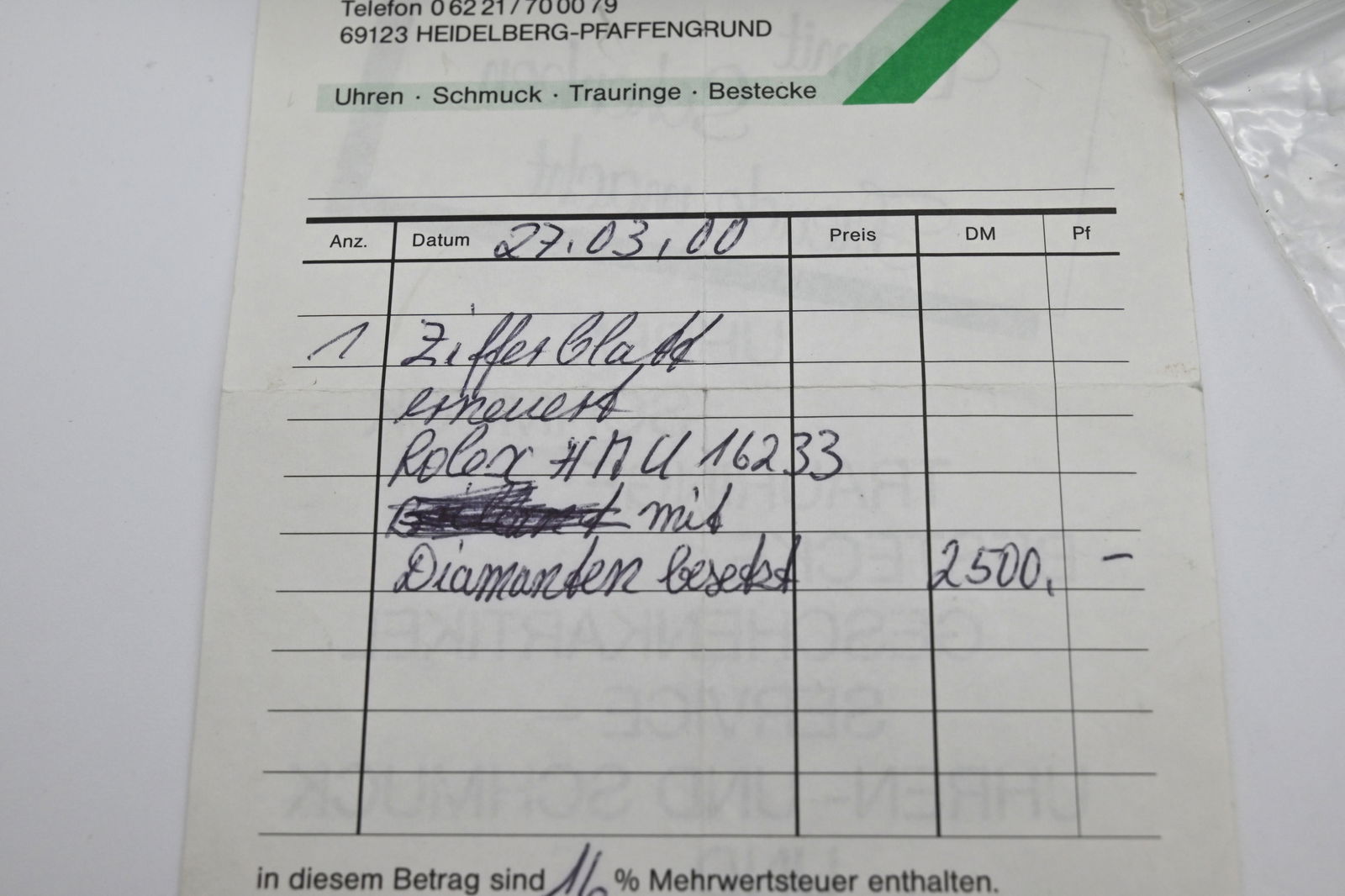 Rolex Datejust 36 Herren Armbanduhr. Ref 16233 Champagner-Zifferblatt mit Diamanten. - 7