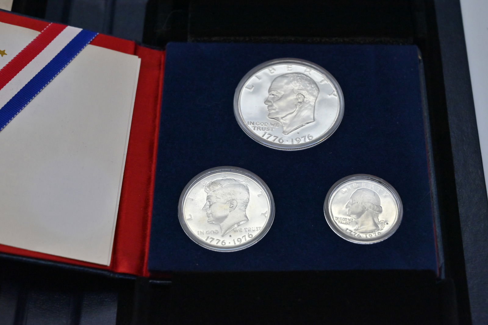 USA Münzen 5 x Mint Silver Proof Set - 10