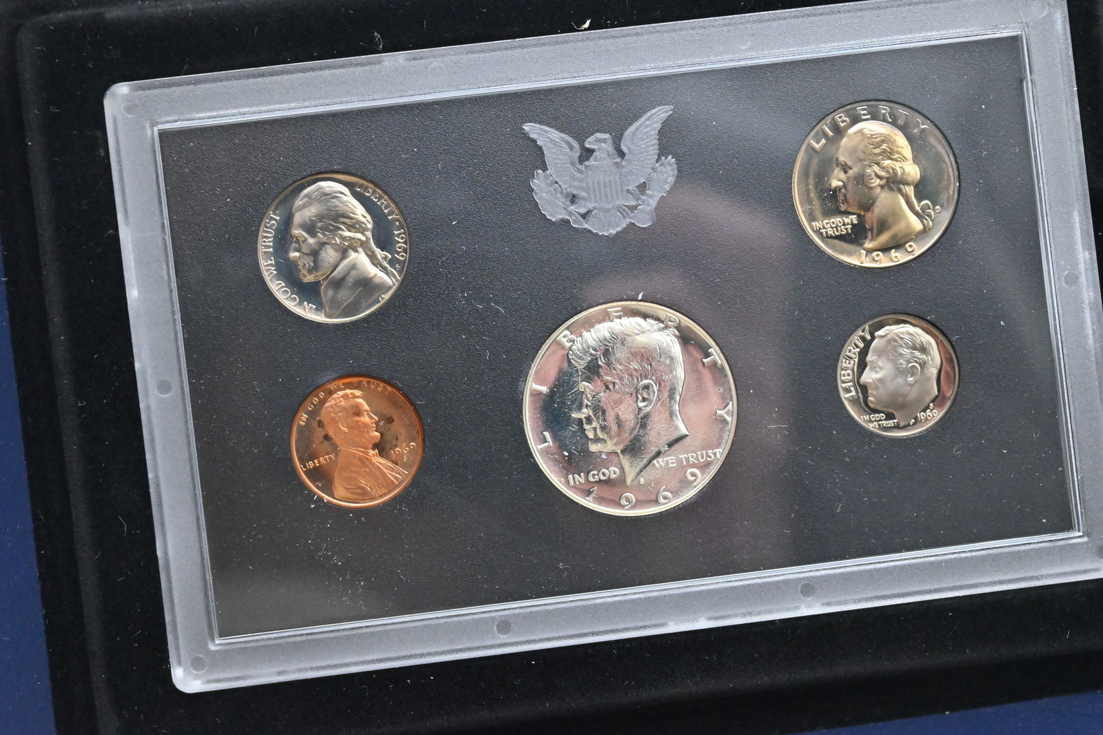 USA Münzen 5 x Mint Silver Proof Set - 12