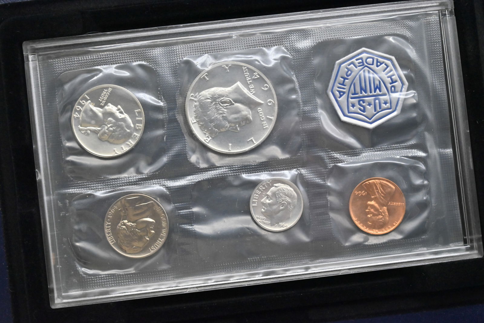 USA Münzen 5 x Mint Silver Proof Set - 4