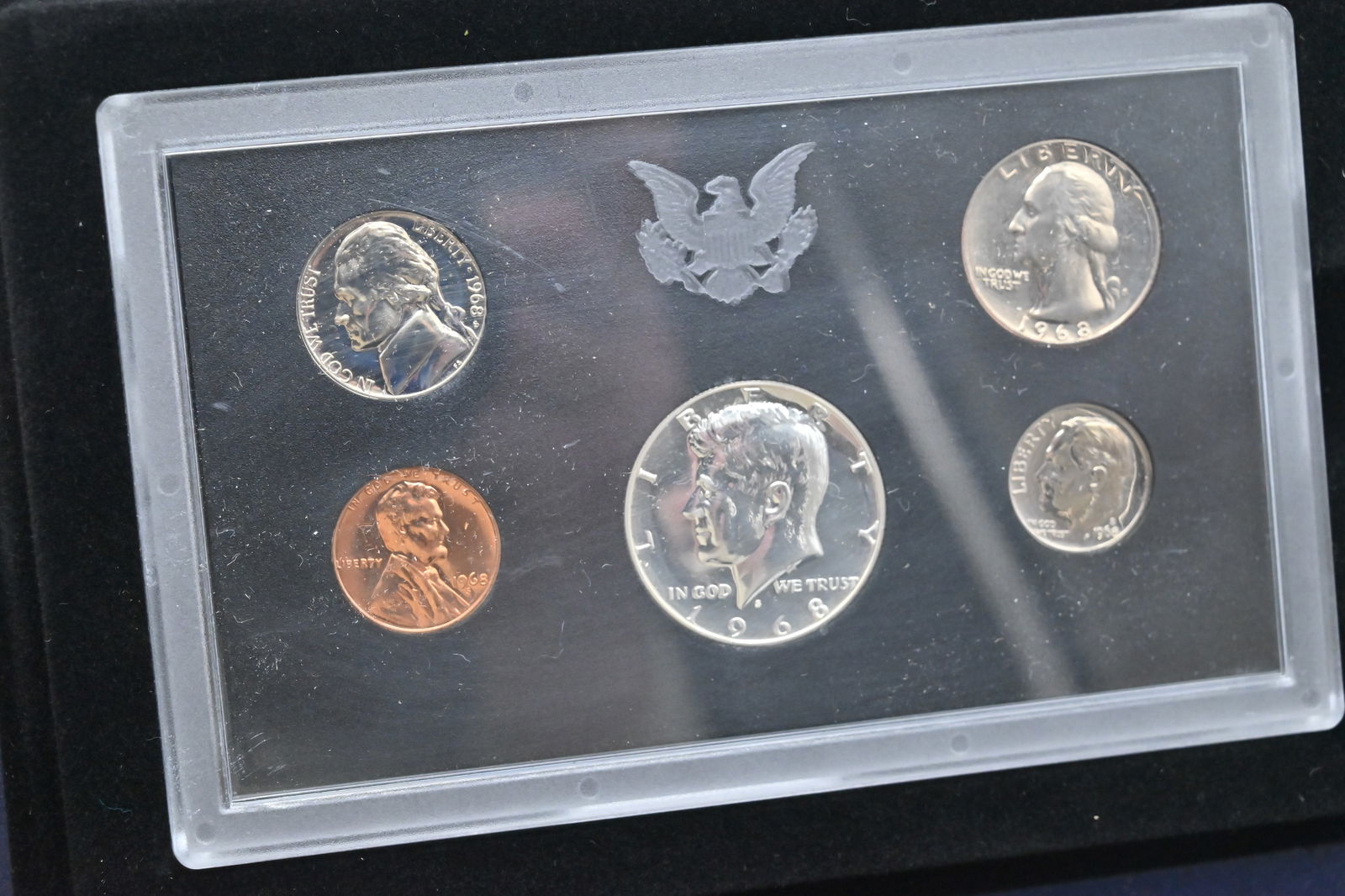 USA Münzen 5 x Mint Silver Proof Set - 6