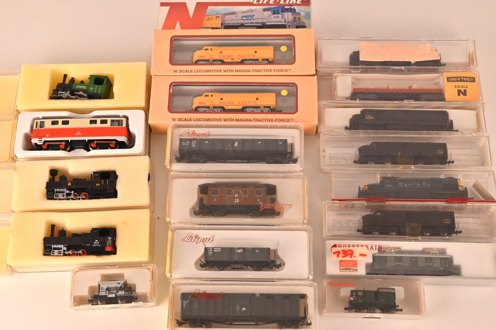 Modelleisenbahn LILIPUT - Gr. Konvolut Spur N (1 of 5)