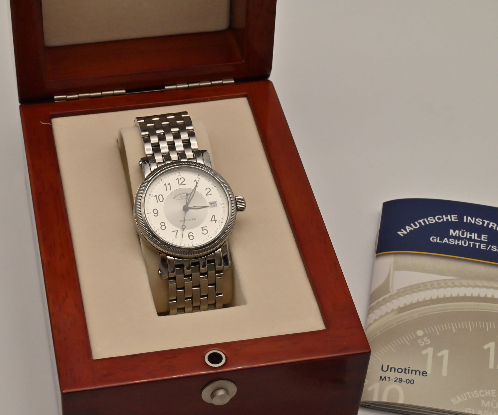 Mühle Glashütte Unotime Herrenarmbanduhr, Ref: M1-29-05-MB - 11