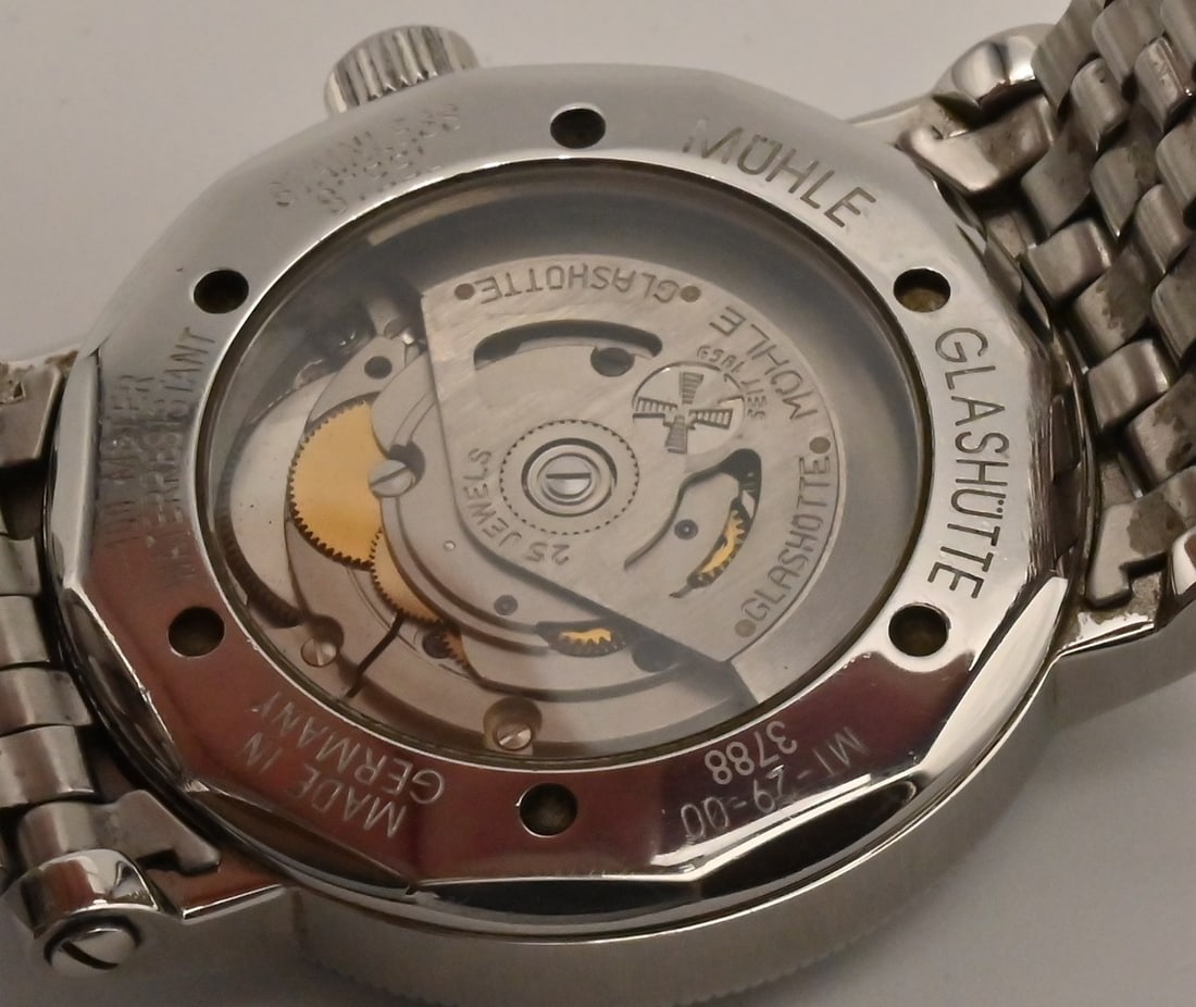 Mühle Glashütte Unotime Herrenarmbanduhr, Ref: M1-29-05-MB - 8