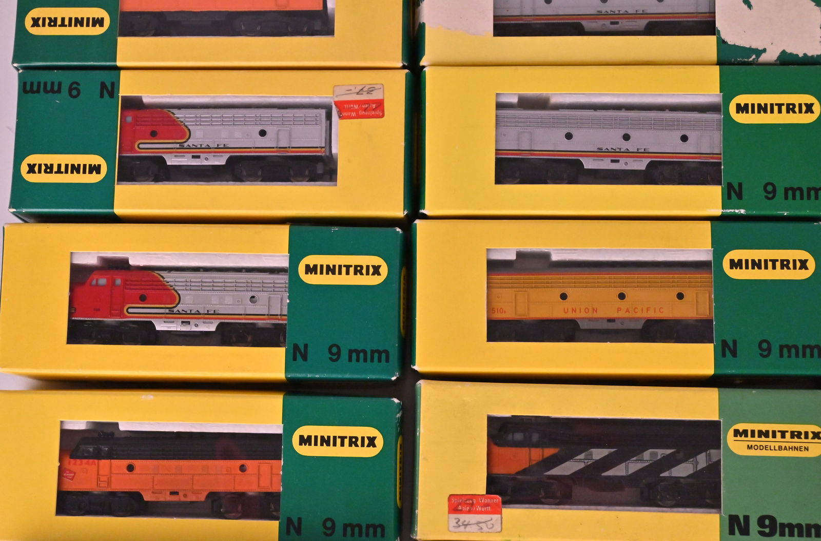 Großes Konvolut mit Minitrix Spur N, in OVP - 3