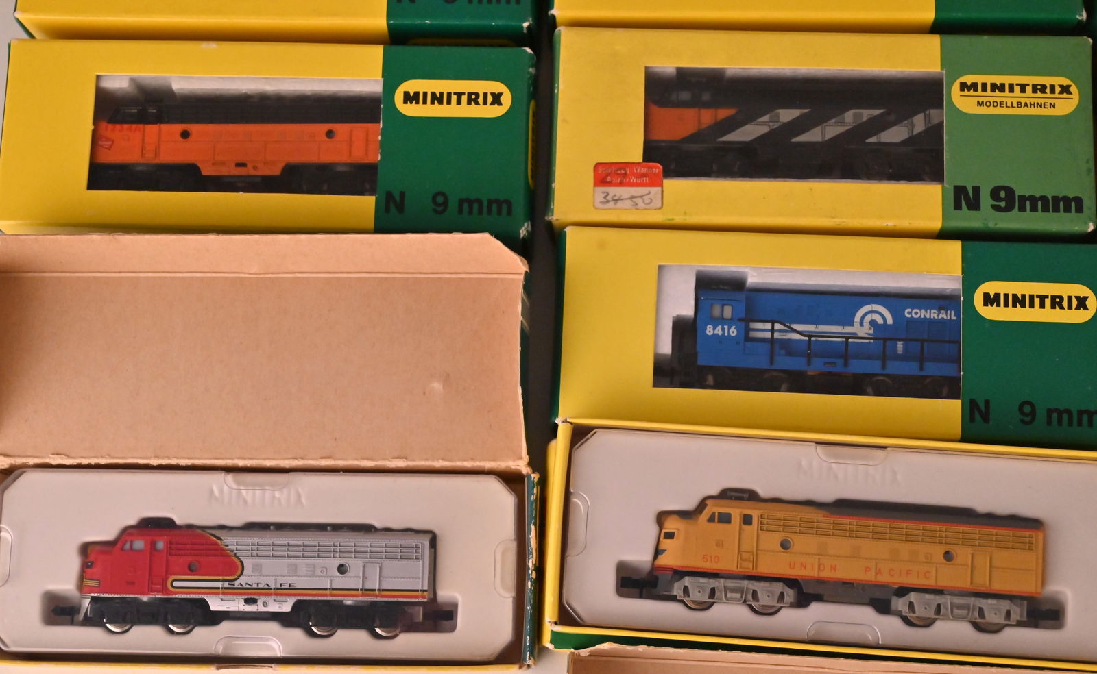 Großes Konvolut mit Minitrix Spur N, in OVP - 4
