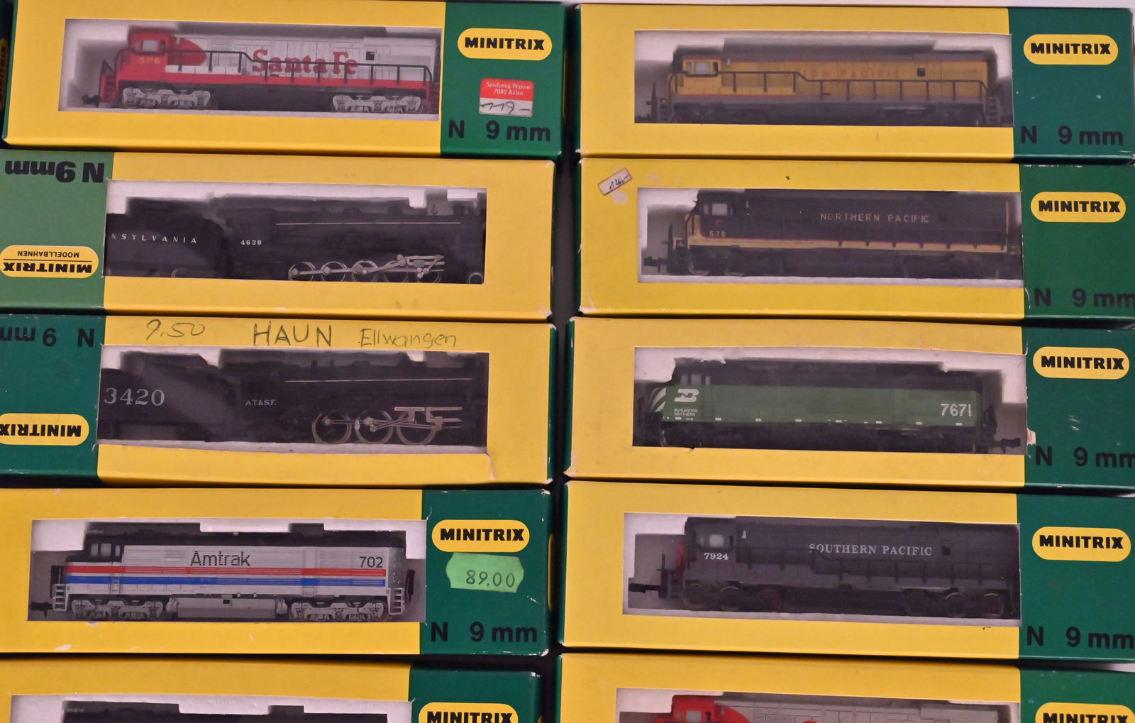 Großes Konvolut mit Minitrix Spur N, in OVP - 5