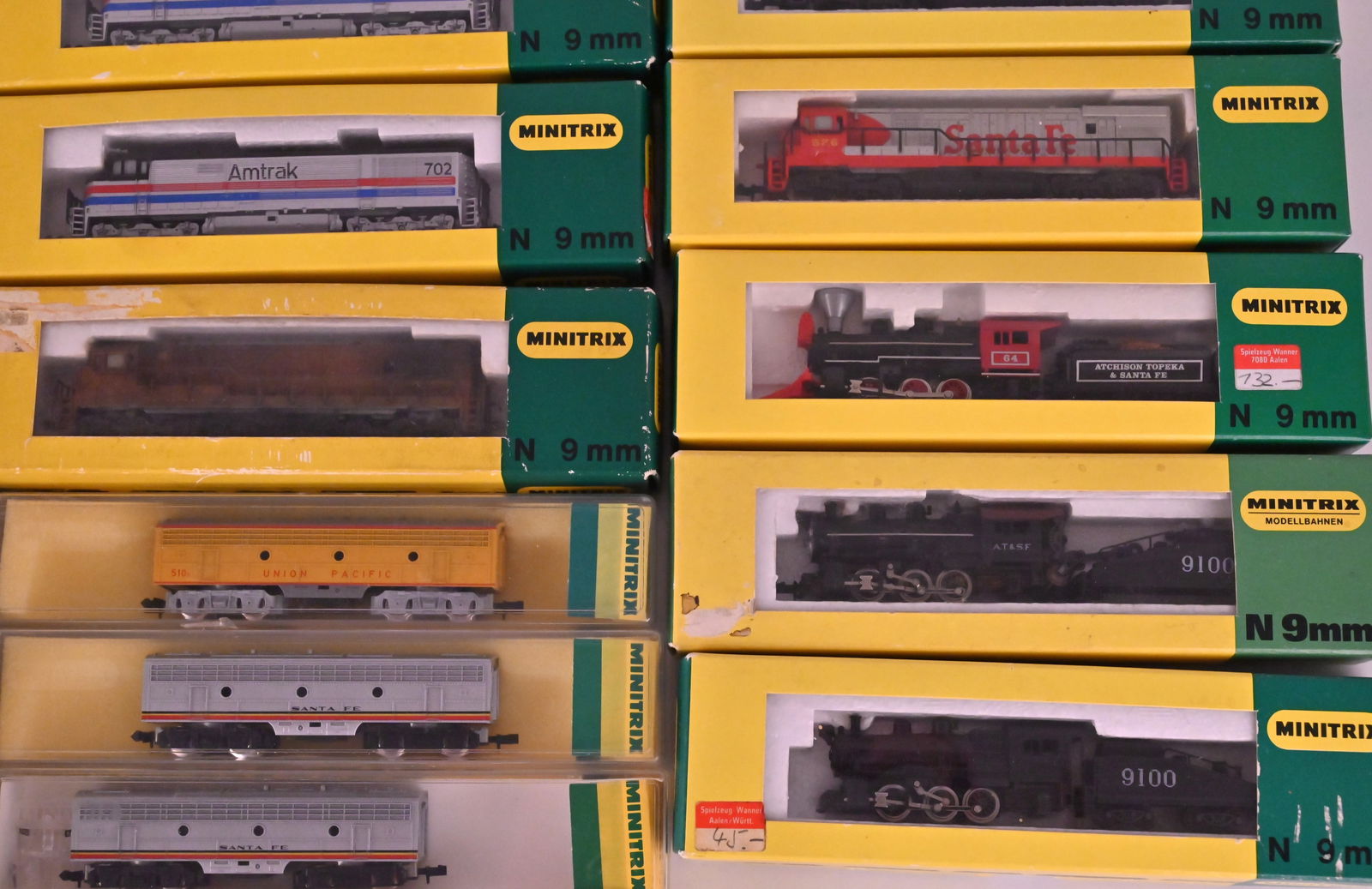 Großes Konvolut mit Minitrix Spur N, in OVP - 7