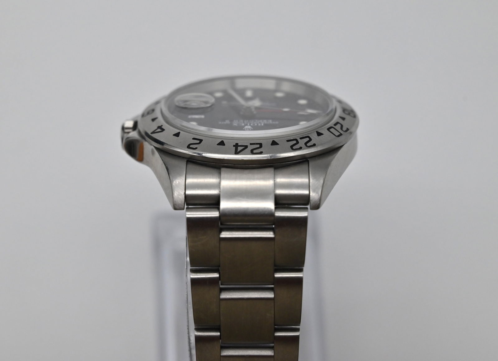 Rolex Explorer II, Herren Armbanduhr. Ref. 16570 - Schwarz Stahl Automatik. - 4