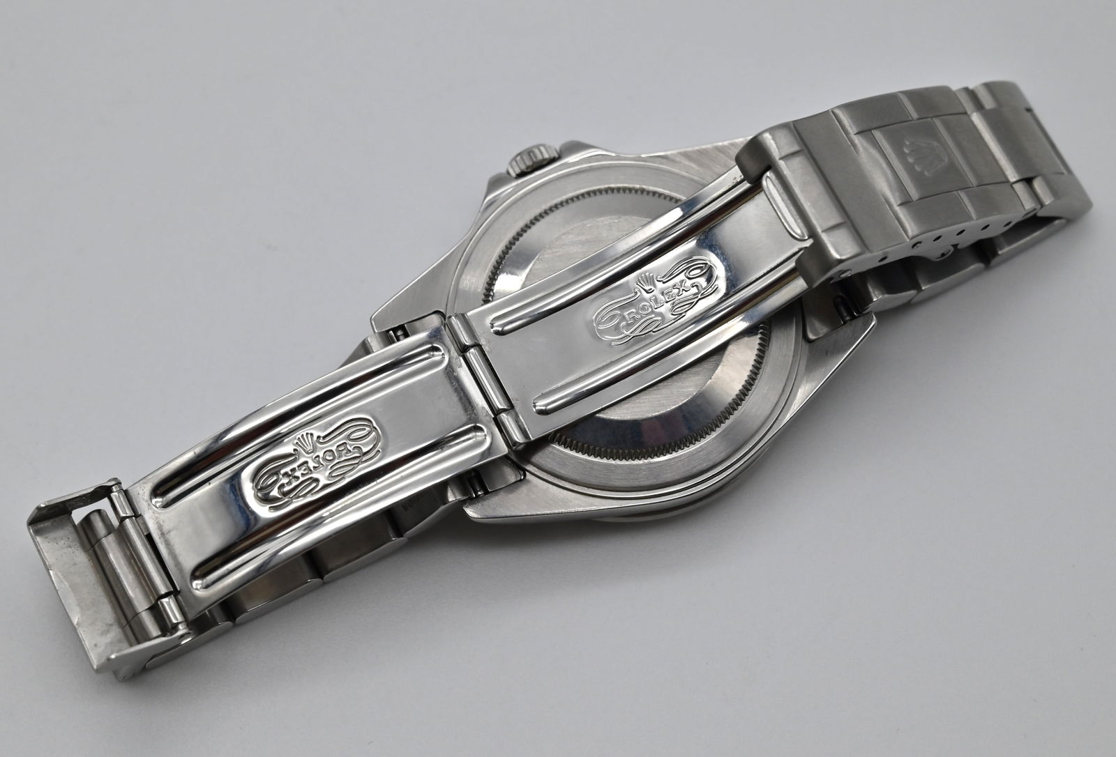 Rolex Explorer II, Herren Armbanduhr. Ref. 16570 - Schwarz Stahl Automatik. - 6