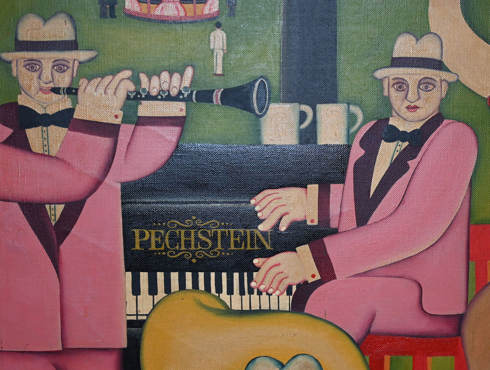 Maria Kloss (1940) - "Cafe im Park" 1970 - 2