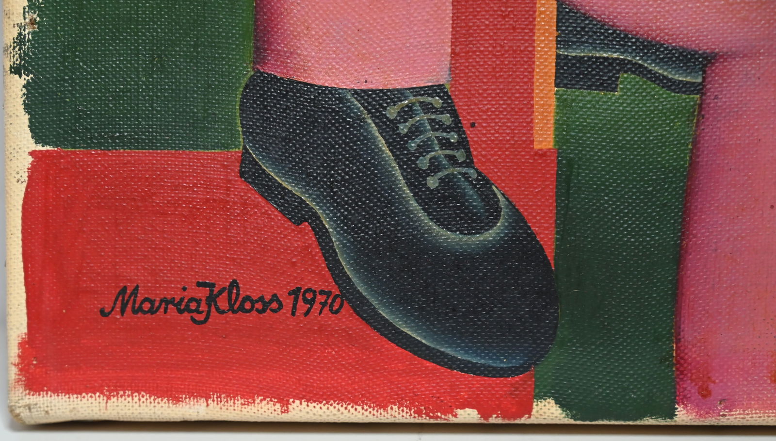 Maria Kloss (1940) - "Cafe im Park" 1970 - 5